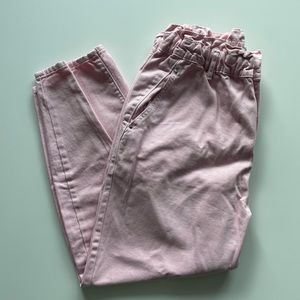 ZARA paper bag jeans